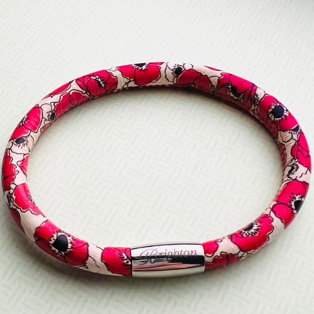Brighton Woodstock Leather bracelet